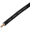 TRU COMPONENTS TC-13537068 Rubber cable H07RN-F 1x6 mm² Black per metre