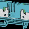 2935550000 Feed-through terminal block S2C SNAP IN, 6 mm², blue