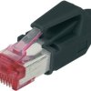 Digitus A-MO6 8/8 HRS Złącze RJ45 A-MO6 8/8 HRS, RJ45 Cat6, CAT 6, piny:8P8C, 1 szt.