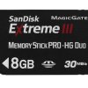 Karta pamięci SanDisk MS PRO DUO HG 8GB Extreme III 30MB/s