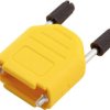 encitech DPPK09-Y-K 6353-0105-01 Obudowa złącza D-SUB Ilość styków: 9 tworzywo sztuczne 180 ° żółty 1 szt.
