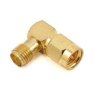 Przejście kątowe - SMA plug to SMA jack - adapter 1 szt.