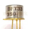 BFT33 silicon NPN transistor - Texas Instruments
