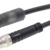 Vk060f76 Kabel Połączeniowy, 0,6 M, Gniazdo M8 3-Stykowe Proste, Wtyczka M8...