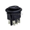 Przeł. kołys. 250V 10A ( okrągły ) MR3230 3-poz.