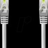 CCGL85420GY05 Patch cable, Cat.7 raw cable, S/FTP, 0.5 m, gray