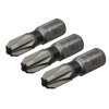Faithfull FAISBPZ325IM Pozi Impact Screwdriver Bits PZ3 x 25mm (Pack 3)