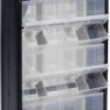 Allit 466260 Magazynek na małe części VarioPlus DrawBox C 40 (S x W x G) 300 x 465 x 155 mm czarny, szary 1 szt.
