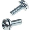 Śruba z podkładką M6 Zwykła długość 16mm Stożek Stalowe