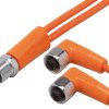 ifm Electronic EVT334 Linia połączenia złącze męskie proste, złącze żeńskie kątowe 5 m Ilość pinów: 5, 5 1 szt.