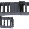 Koryto kablowe szerokość 276 mm głębokość 64mm typ Łańcuch kablowy Igus Igumid G Elastyczny Czarny