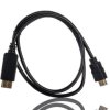 Kabel DisplayPort długość 1m DisplayPort na HDMI B: HDMI A: Display Port RS PRO 1080p