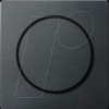 MEG5250-0414 Central plate with rotary knob - System M, anthracite
