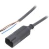 1415013 Kabel do czujników/automatyki, DT04-4P, Ilość pinów: 4, proste, 3m, wtyk