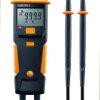Testo Tester napięcia 755-2 Napięcie 600V ac/dc LCD Kontrola ciągłości obwodu Akumulator ISOCAL