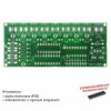 Programowany sterownik LED 8-kanałowy 12 V - PCB i mikroprocesor do projektu AVT 1881