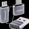 7600913 USB MIX480 adapter for USB-C, USB-A and microUSB, set of three