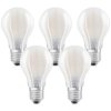 OSRAM 4058075090620 LED BASE CLASSIC A 7W 827 Frosted E27 Bulb