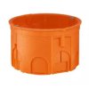 Puszka podtynkowa Z60KFw 60 mm płytka z wkrętami pomarańczowa 33049008 SIMET