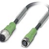 Kabel do czujników/elementów wykonawczych Phoenix Contact SAC-3P-M12MS/0,3-PUR/M 8FS 1668797, złącze męskie M12, proste,