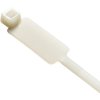 Cable tie, PA, (L x W) 270 x 4.6 mm, bundle-Ø 75 mm, natural, 85 °C, BYB-5-12H2036, package with 100 pieces