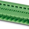 Pin header, 8 pole, pitch 5.08 mm, straight, green, 1823671