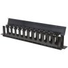 Intellinet 714679 19" Cable Management Panel, 19" Rackmount Cable Manager, 1U,
