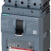 Wyłącznik obwodu, 3-biegunowy-biegunowy, 600A, 600V, Montaż na szynie DIN, Siemens, 3VA6