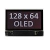 Wyświetlacz OLED 0.96cal Biały macierz pasywna 128 x 64pikseli Midas COG I2C, równoległe, SPI