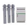 Przekaźnik PZ-829 B kontr.poziom.cieczy 2-stanowy bez sond styki 2×1P I=2×16A 3 moduły PZ-829B F&F FILIPOWSKI