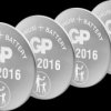 GPCR2016STD329C4 Lithium button cell, 3 V, 90 mAh, 20.0x1.6 mm, pack of 4