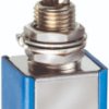 Toggle switch, metal, 2 pole, latching, On-On, 4 A/30 VDC, silver-plated, 5246AB