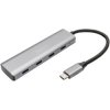 Digitus DA-70246 USB 3.1 hub 1st Gen 4 ports Aluminium Dark grey