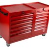 Szafka na narzędzia, na kółkach, 12-szufladowa, 870 x 1085 x 450mm, materiał: Stal, RS PRO