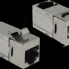 86371 Keystone Module RJ45 jack > RJ45 jack Cat.6 90°