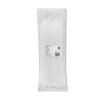 Qoltec Opaski zaciskowe wielorazowe/trytki 7.2*300mm Nylon66 UV Białe