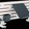 65490000 Desk organiser, clamp-mounted, white