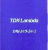 TDK-Lambda DRF240-24-1/HL Zasilacz na szynę DIN 24 V/DC 240 W Ilość wyjść:1 x Content 1 szt.