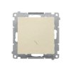 SIMON 55 Wyłącznik schodowy szybkozłącza szampański mat TW6.01/144 KONTAKT SIMON