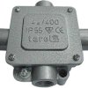 Puszka odgałęźna metalowa 5-torowa 16mm2 4 wejścia IP55 068-III