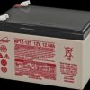NP12-12T Rechargeable lead fleece battery, 12 V, 12 Ah, standby UPS