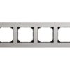 Merten M-Elegance Ramka Poczwórna Metalowa Tytanowy Mtn403405