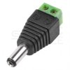 Wtyk zasilający DC 2,1/5,5 mm z szybkozłączem na kabel prądu stałego 10szt