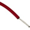 Przewód jednożyłowy linkowy, UL 3239, 0,2 mm², 11/0,16 mm, 24 AWG, XLPE, 6 kV DC, Czerwony, dł. 100m, RS PRO