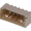 Molex Listwa kołkowa, męska, do wbudowania, standardowa Ilość pinów 6 Wymiary siatki: 1.25 mm 530470610 1 szt. paleta