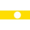 Etykieta żółta do kaset samoprzylepna 150x38mm bez inskrypcji i wycięcia SIRIUS ACT 3SU1900-0BE31-0AA0 /10szt./