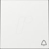 3286 03 Rocker with bell symbol, glossy pure white