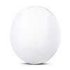 VT-8412 12W Plafon LED DOME średnica: 230 klosz: mleczny barwa: 3IN1 7603 V-TAC