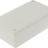 ABS enclosure, (L x W x H) 119 x 66 x 36 mm, light gray (RAL 7035), IP54, 1591XXCGY