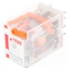 Przekaźnik mocy 230V ac DPDT Relpol 1.6W, Wciskane 16100Ω Wciskane